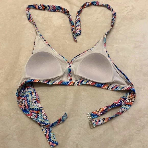 Source Unknown Multicolor Chevron Bikini Top - Picture 8 of 12